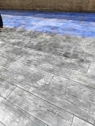 Hormigón impreso para exteriores