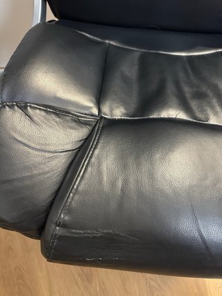 Silla de oficina negra