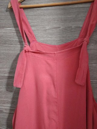 Mono tirantes rosa coral