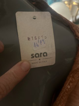 Camiseta manga larga marrón