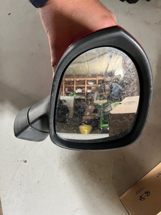 Retrovisor Seat León II Piloto Rojo