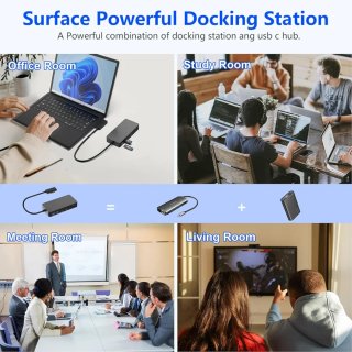Base di connessione Surface Dock 2 HDMI VGA