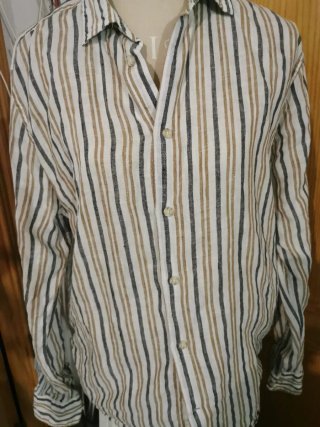 Camisa de rayas para hombre