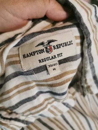 Camisa de rayas para hombre