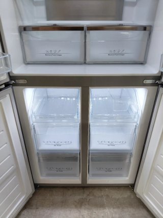 Frigorífico Americano 4 Puertas Frontal Cristal