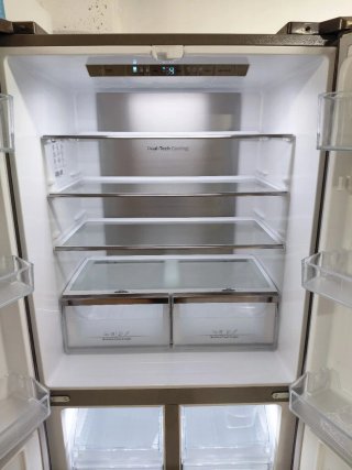Frigorífico Americano 4 Puertas Frontal Cristal