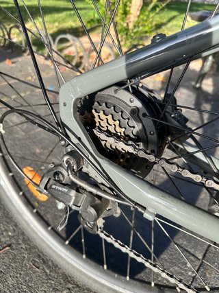 Bicicleta Eléctrica Gris