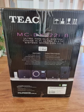 Minicadena Teac MC-DX222i-B Ultra Thin