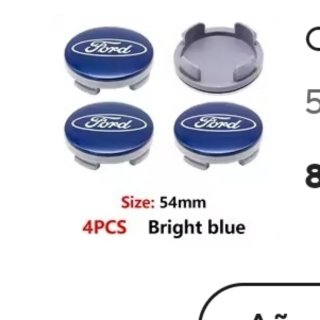 Tapas Rueda Ford 54mm (4 Unidades)