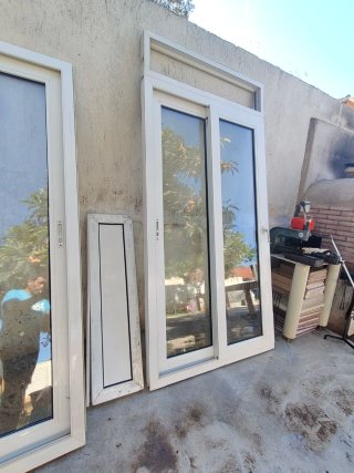 Balconera corredera PVC 120x212