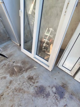 Balconera corredera PVC 120x212