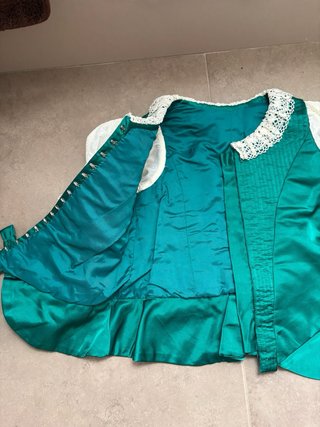 Cuerpo y blusa fallera niña