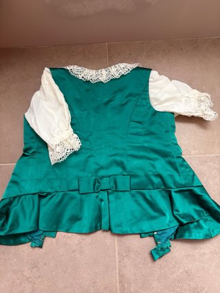 Cuerpo y blusa fallera niña