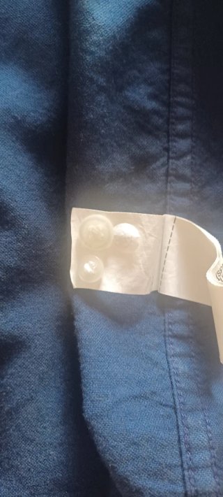 Camisa Zara Azul Marino Talla S