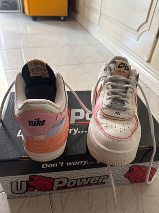 Nike Air Force 1 Shadow Donna Rosa Bianco