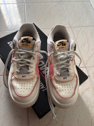 Nike Air Force 1 Shadow Donna Rosa Bianco