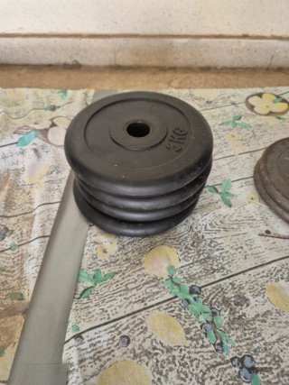 Pack de pesas de disco para gimnasio