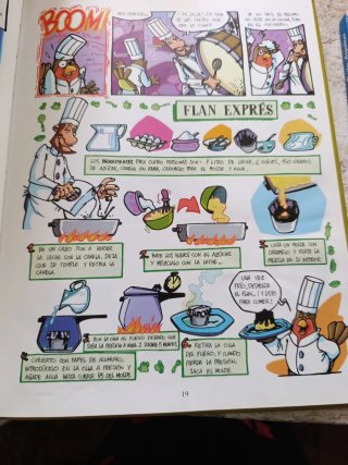 2 comic de la cocina divertida de Karlos arguiñano