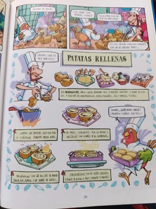 2 comic de la cocina divertida de Karlos arguiñano