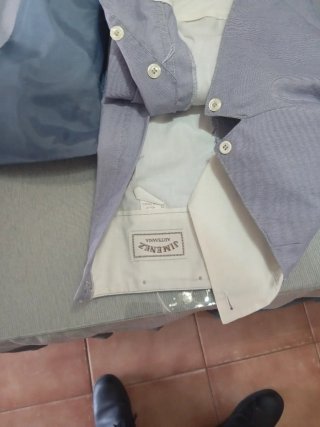 Traje de flamenco azul JIMENEZ