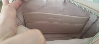 Calvin Klein Tracolla Re-Lock Camera Bag Rosa