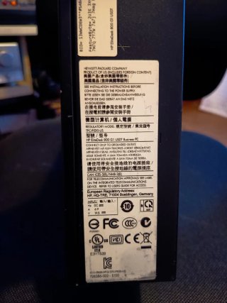 Mini PC HP EliteDesk con procesador i5