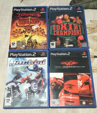 Lotto 4 Giochi PlayStation 2