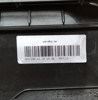 Salpicadero Porsche 997/1 para reparar
