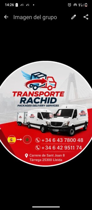 Transporte Rachid Tárrega