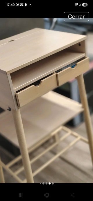 Mesa alta madera Ikea