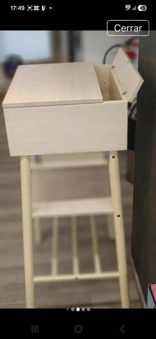 Mesa alta madera Ikea