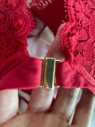 Sujetador Hunkemöller push up rojo 90E