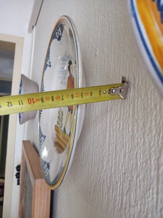 Piatto decorativo da appendere