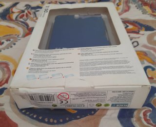 NUEVO. Custodia in metallo blu DSi XL BigBen