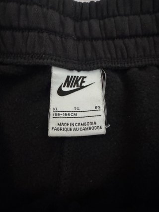 Pantalón chándal Nike negro junior