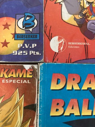 Lote Revista Mangazone y Kame Dragon Ball