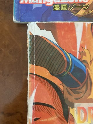 Lote Revista Mangazone y Kame Dragon Ball