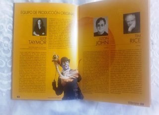 Lote El Rey León: Programa y Vaso