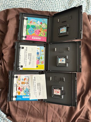 Pack 3 Juegos Nintendo DS Japonese