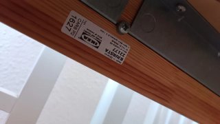 Mesa comedor extensible Ikea BJURSTA