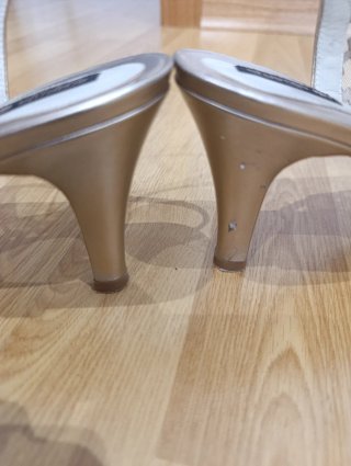 Zapatos de fiesta Argenta Oro/Beig