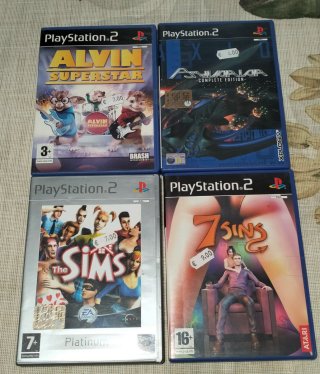 Lotto 4 giochi PlayStation 2