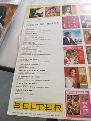 Vinilo Perlita de Huelva - Flamenco