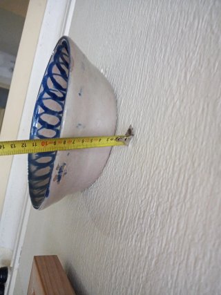 Piatto decorativo in ceramica da appendere