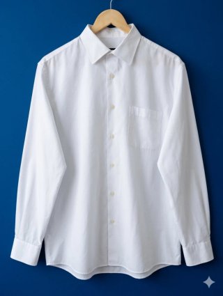 Camisa Formal Dustin Talla XL Blanca
