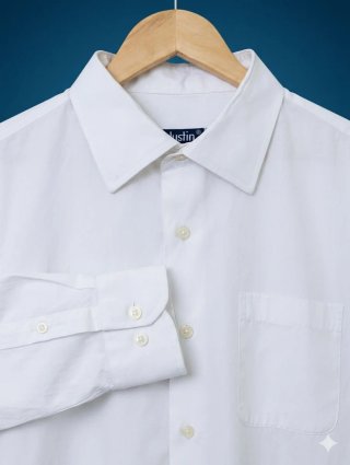 Camisa Formal Dustin Talla XL Blanca