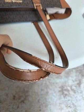Bolso Michael Kors Marrón y Dorado