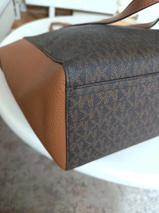 Bolso Michael Kors Marrón y Dorado