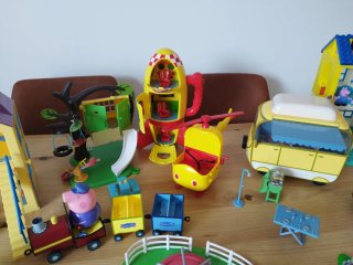 Colección Peppa Pig: Casa, castillo, muchas figura
