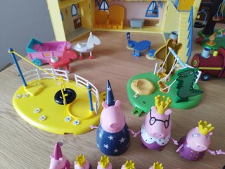 Colección Peppa Pig: Casa, castillo, muchas figura